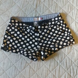 Polka dot shorts